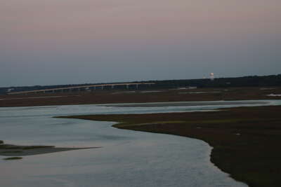 The image captures a Ocean Isle Beach, NC landscape with the...