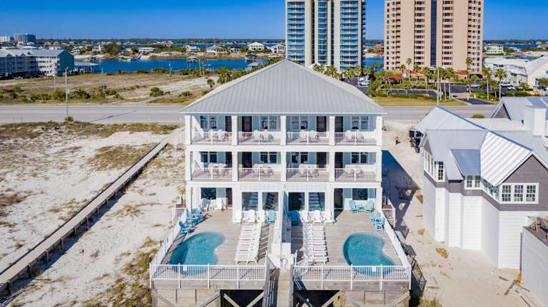 Two private heated pools with dimensions of 21 ft. x 12 ft. on each pool (option to heat for $35/day).