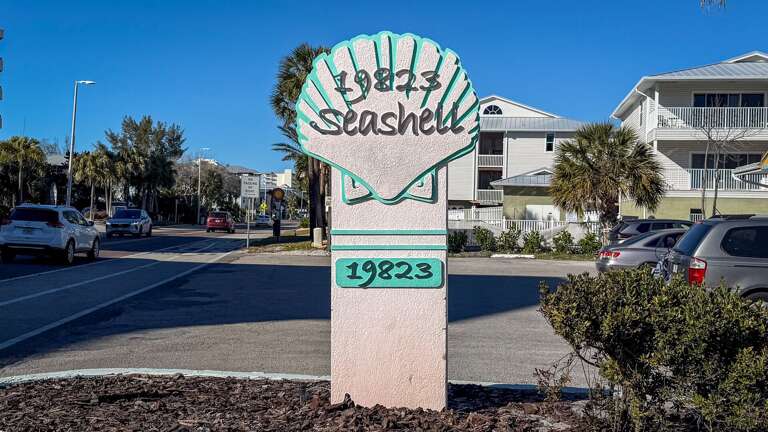 Jeff and Gina Properties - Seashell 20 (SSH20) - Indian Shores - 2 Bedroom - 2 1/2 Bathroom - Waterfront - Outside Pool