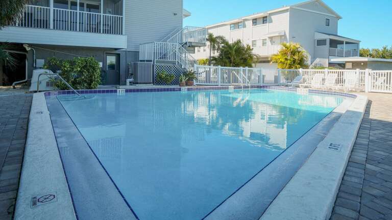 Jeff and Gina Properties - Seashell 20 (SSH20) - Indian Shores - 2 Bedroom - 2 1/2 Bathroom - Waterfront - Outside Pool