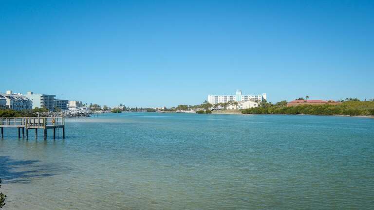 Jeff and Gina Properties - Seashell 20 (SSH20) - Indian Shores - 2 Bedroom - 2 1/2 Bathroom - Waterfront - Outside Pool