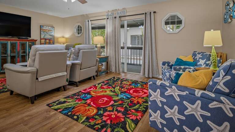 Jeff and Gina Properties - Seashell 20 (SSH20) - Indian Shores - 2 Bedroom - 2 1/2 Bathroom - Waterfront - Outside Pool