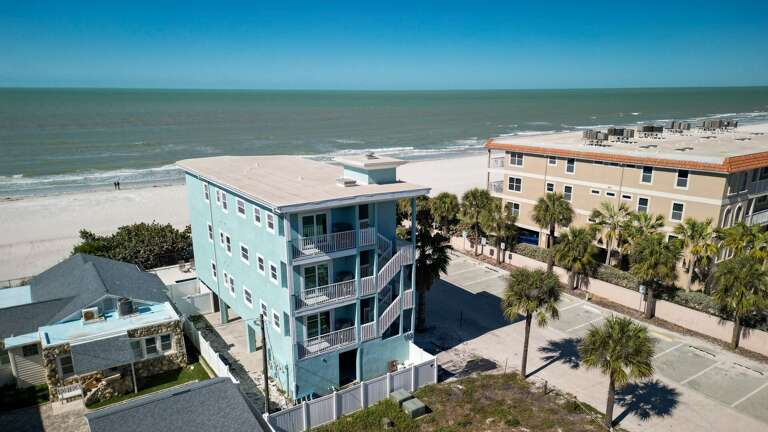 Jeff and Gina Properties - On The Rocks 1 (OTR-1) - Indian Rocks Beach - 3 Bedroom - 2 Bathroom - Gulf Waterfront - Beach Front - Outside Pool