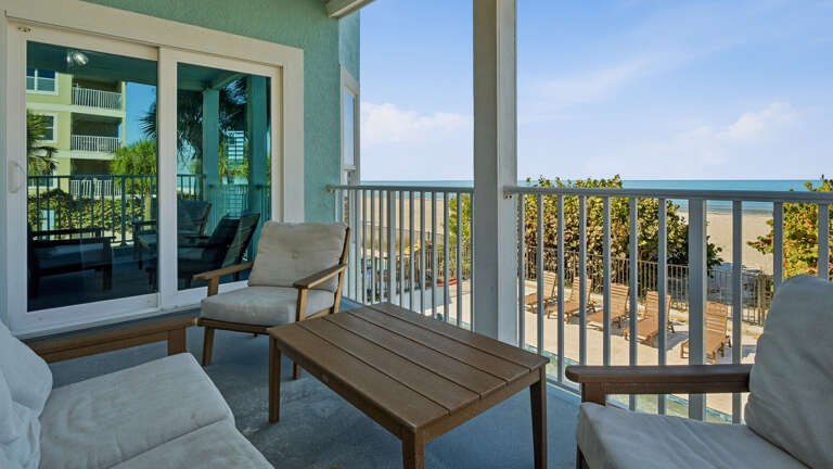 Jeff and Gina Properties - On The Rocks 1 (OTR-1) - Indian Rocks Beach - 3 Bedroom - 2 Bathroom - Gulf Waterfront - Beach Front - Outside Pool