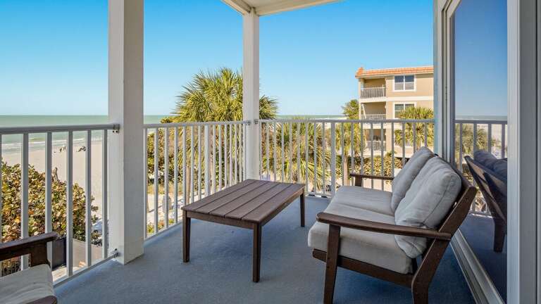 Jeff and Gina Properties - On The Rocks 2 (OTR-2) - Indian Rocks Beach - 3 Bedroom - 2 Bathroom - Gulf Waterfront - Beach Front - Outside Pool