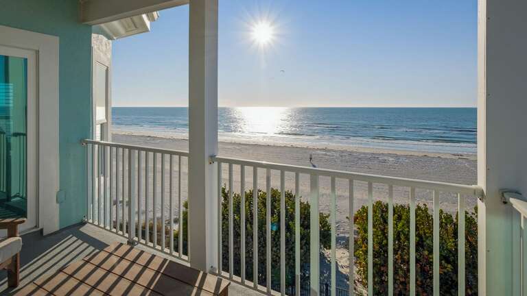 Jeff and Gina Properties - On The Rocks 3 (OTR-3) - Indian Rocks Beach - 3 Bedroom - 2 Bathroom - Gulf Waterfront - Beach Front - Outside Pool