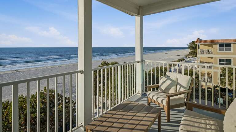 Jeff and Gina Properties - On The Rocks 3 (OTR-3) - Indian Rocks Beach - 3 Bedroom - 2 Bathroom - Gulf Waterfront - Beach Front - Outside Pool