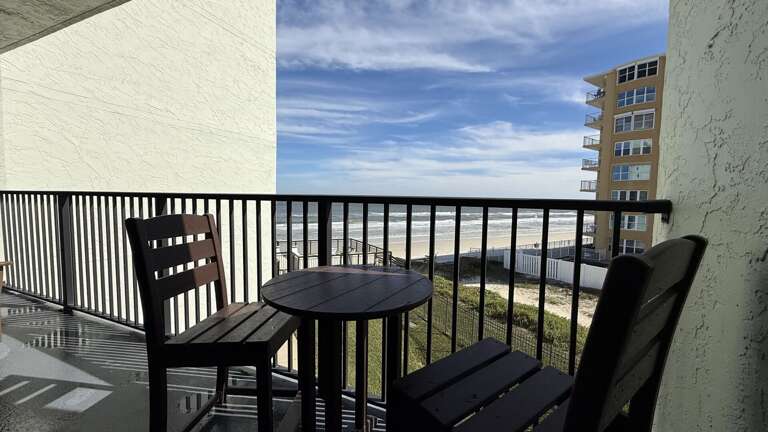 Ocean Trillium 303 (OT303) - New Smyrna Beach - Enjoy beautiful views of the Atlantic Ocean from this newly renovated condo - Non-driving Atlantic Ocean Beach Views - Private Beach Access