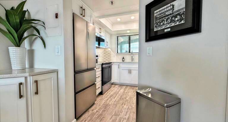 Ocean Trillium 303 (OT303) - New Smyrna Beach - Starter Supplies - Keurig Coffee Maker & Regular Coffee Maker - Dishwasher - Stove - Oven - Microwave - Refrigerate with Freezer