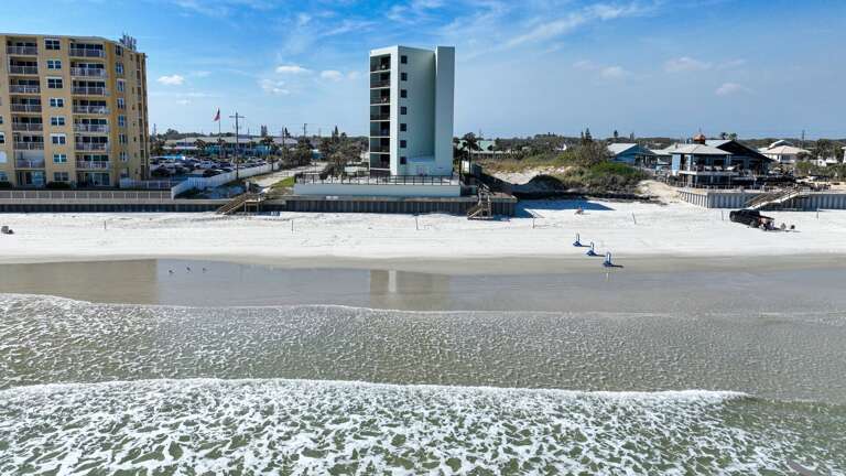 Jeff and Gina Properties - Ocean Trillium 804 the best views in the building bar none! - New Smyrna Beach - 1 BR- 1 BA - Direct Beach Front - next door to Chase's on the Beach