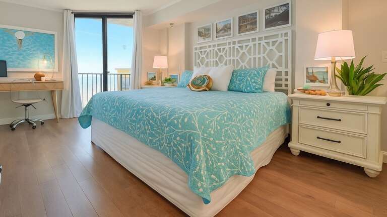 Jeff and Gina Properties - Ocean Trillium 804 the best views in the building bar none! - New Smyrna Beach - 1 BR- 1 BA - Direct Beach Front - a great place if attending Bob Ross Art Workshop