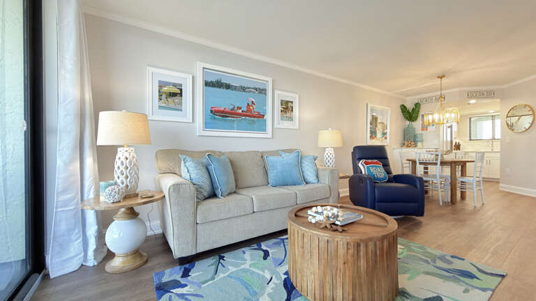 Jeff and Gina Properties - Ocean Trillium 804 the best views in the building bar none! - New Smyrna Beach - 1 BR- 1 BA - Direct Beach Front - a great place if attending Bob Ross Art Workshop