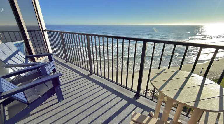 Jeff and Gina Properties - Ocean Trillium 804 the best views in the building bar none! - New Smyrna Beach - 1 BR- 1 BA - Direct Beach Front - Slim Aaron's photography featured design.