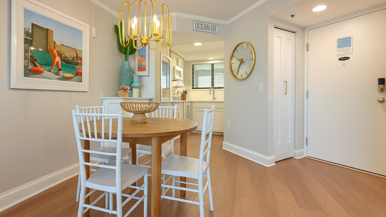 Jeff and Gina Properties - Ocean Trillium 804 the best views in the building bar none! - New Smyrna Beach - 1 BR- 1 BA - Direct Beach Front - Slim Aaron's photography featured design.