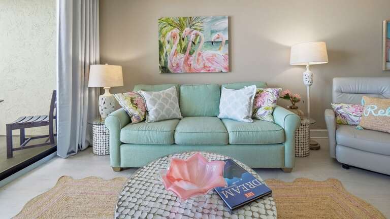 Jeff and Gina Properties - Ocean Trillium 502 - New Smyrna Beach - 1 BR - 1 BA - Beach Views - next door to Chase's on the Beach