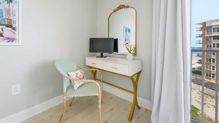 Jeff and Gina Properties - Ocean Trillium 502 - New Smyrna Beach - 1 BR - 1 BA - Beach Views - next door to Chase's on the Beach