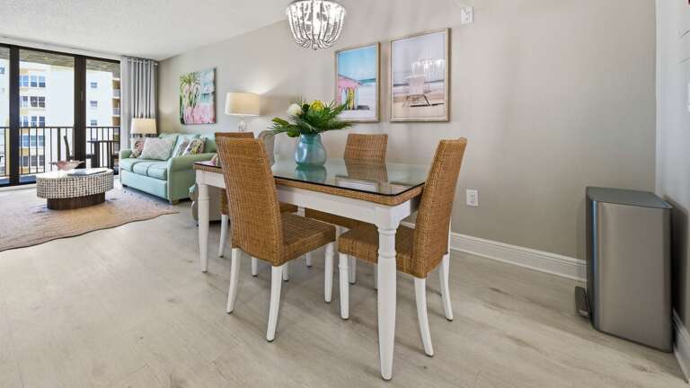 Jeff and Gina Properties - Ocean Trillium 502 - New Smyrna Beach - 1 BR - 1 BA - Beach Views - next door to Chase's on the Beach