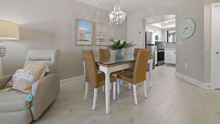 Jeff and Gina Properties - Ocean Trillium 502 - New Smyrna Beach - 1 BR - 1 BA - Beach Views - next door to Chase's on the Beach