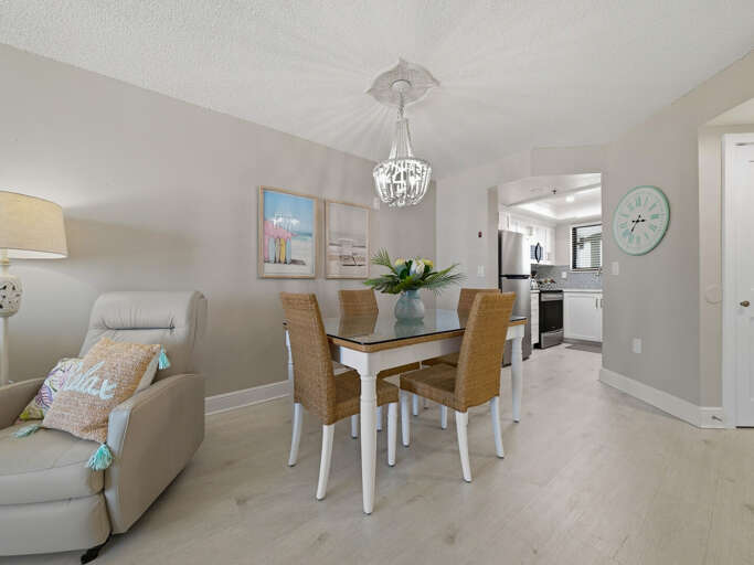 Jeff and Gina Properties - Ocean Trillium 502 - New Smyrna Beach - 1 BR - 1 BA - Beach Views - next door to Chase's on the Beach
