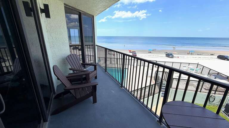 Jeff and Gina Properties - Ocean Trillium 304 (OT304) - New Smyrna Beach - 1 Bedroom - 1 Bathroom - Atlantic Ocean - Waterfront - Beach Front
