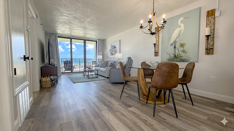 Jeff and Gina Properties - Ocean Trillium 304 (OT304) - New Smyrna Beach - 1 Bedroom - 1 Bathroom - Atlantic Ocean - Waterfront - Beach Front