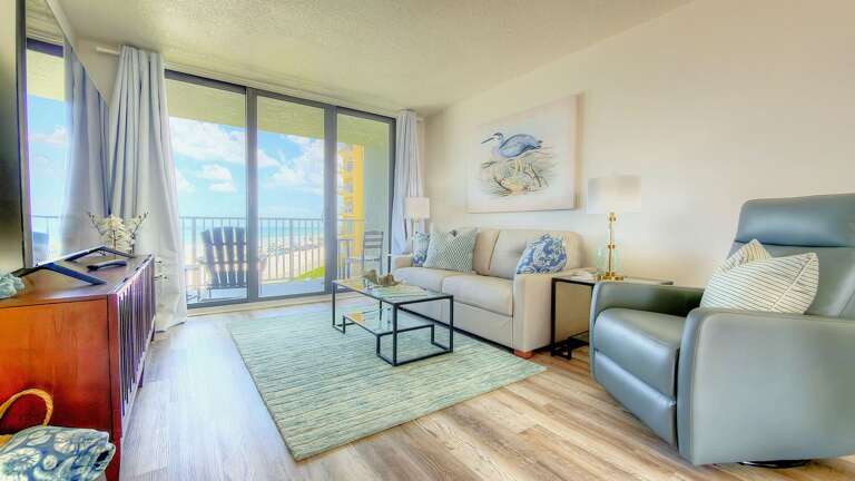 Jeff and Gina Properties - Ocean Trillium 304 (OT304) - New Smyrna Beach - 1 Bedroom - 1 Bathroom - Atlantic Ocean - Waterfront - Beach Front