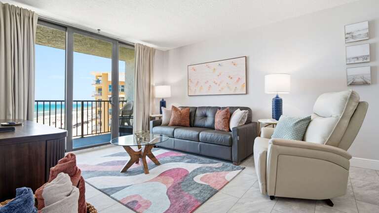 Jeff and Gina Properties - Ocean Trillium 604 (OT604) - New Smyrna Beach - 1 Bedroom - 1 Bathroom - Atlantic Ocean - Waterfront - Beach Front