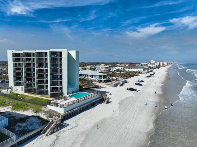 Jeff and Gina Properties - Ocean Trillium 604 (OT604) - New Smyrna Beach - 1 Bedroom - 1 Bathroom - Atlantic Ocean - Waterfront - Beach Front