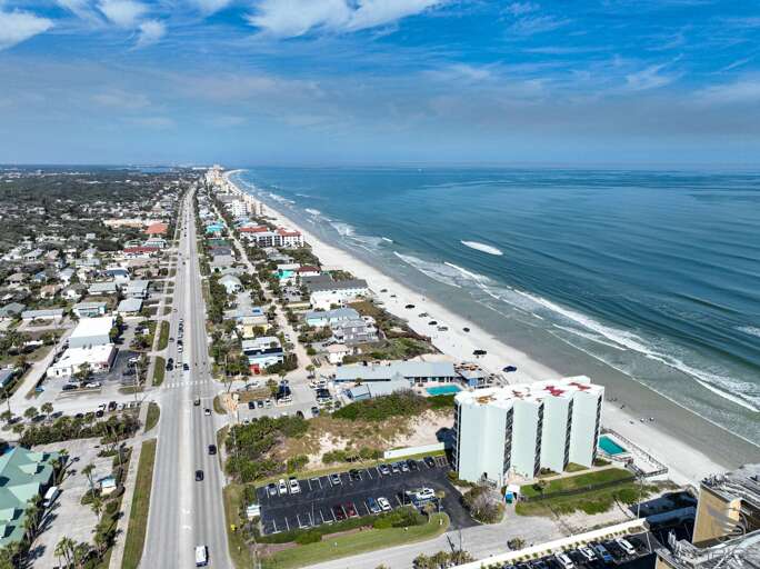 Jeff and Gina Properties - Ocean Trillium 604 (OT604) - New Smyrna Beach - 1 Bedroom - 1 Bathroom - Atlantic Ocean - Waterfront - Beach Front