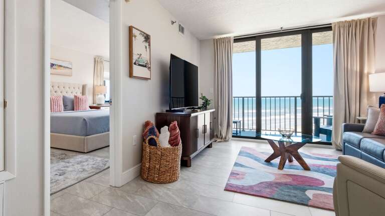 Jeff and Gina Properties - Ocean Trillium 604 (OT604) - New Smyrna Beach - 1 Bedroom - 1 Bathroom - Atlantic Ocean - Waterfront - Beach Front