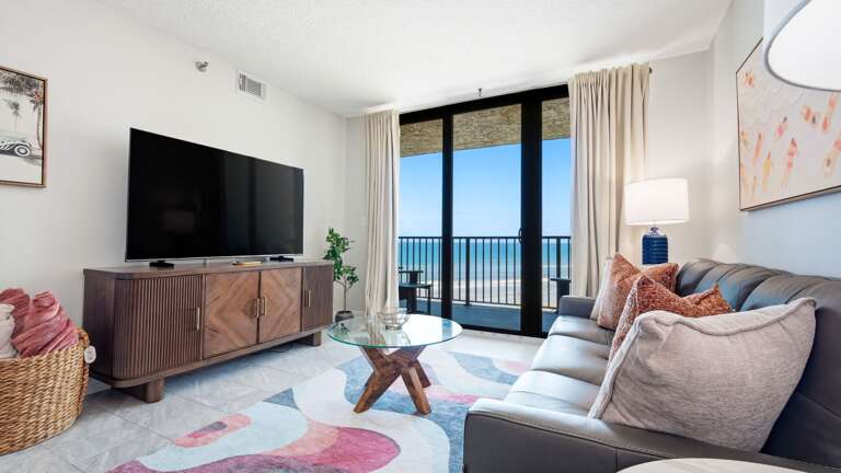 Jeff and Gina Properties - Ocean Trillium 604 (OT604) - New Smyrna Beach - 1 Bedroom - 1 Bathroom - Atlantic Ocean - Waterfront - Beach Front