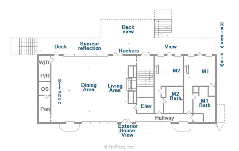 Main Level Floor Plan