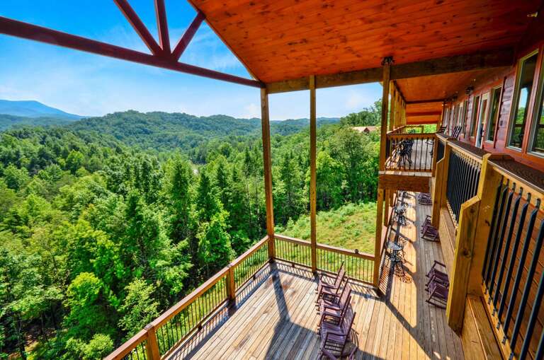 Enjoy Breathtaking Views From Gatlinburg Mansion. Enjoy Breathtaking Views From Gatlinburg Mansion.