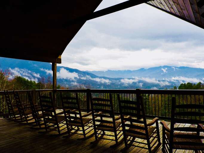 Enjoy Stunning Mountain Views From Deck. Enjoy Stunning Mountain Views From Deck.