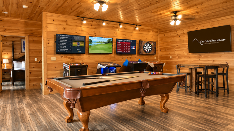 Gameroom #1 at Gatlinburg Mansion