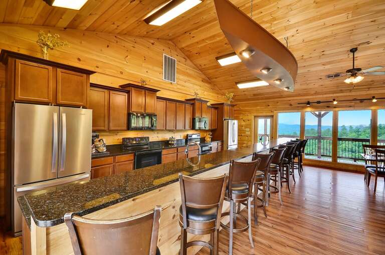 Image of Luxury Kitchen in Gatlinburg Vacation Rental. Image of Luxury Kitchen in Gatlinburg Vacation Rental.