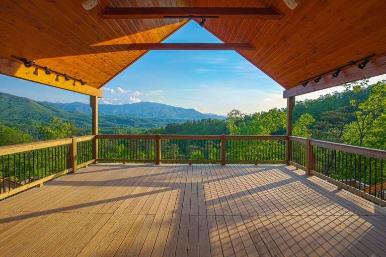 Spacious Deck is Great for Gathering of People. Spacious Deck is Great for Gathering of People.
