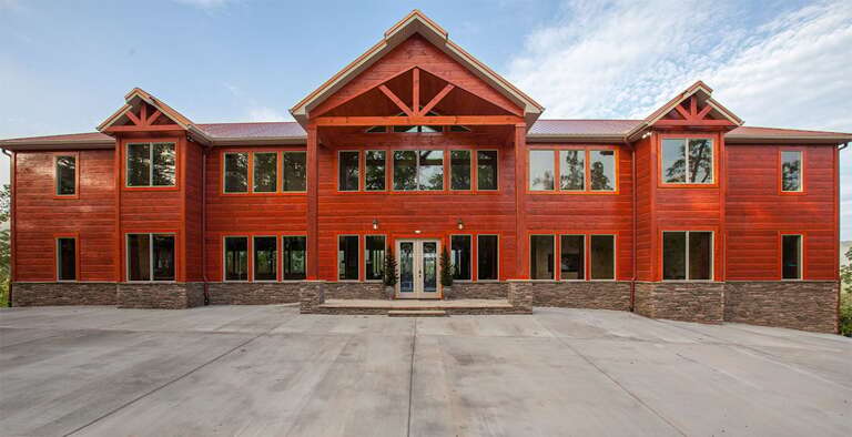 Front Picture of Our Foxwood Mansion