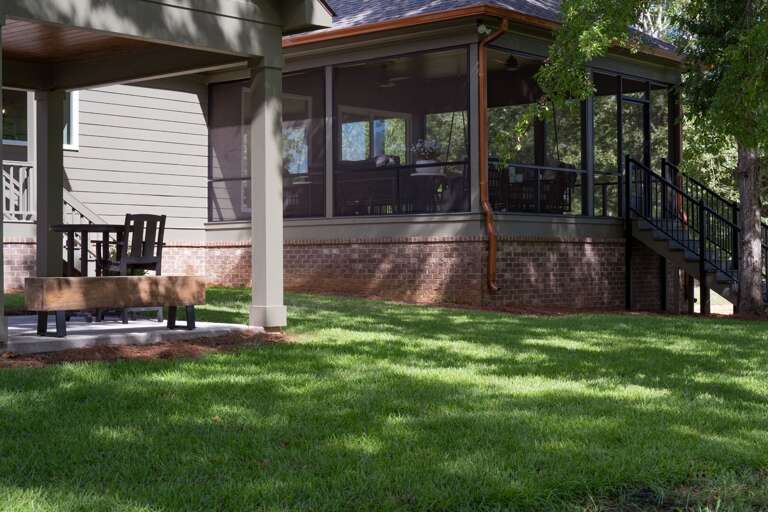 HeartPine screen porch