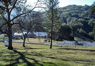 Panorama of the estate from our road