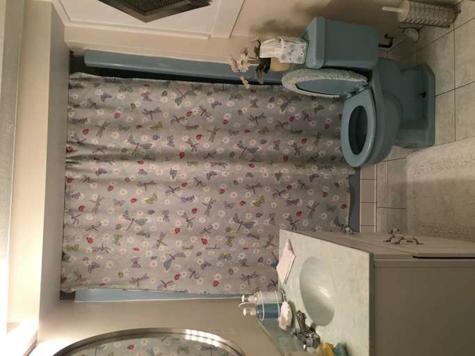 basement level bathroom