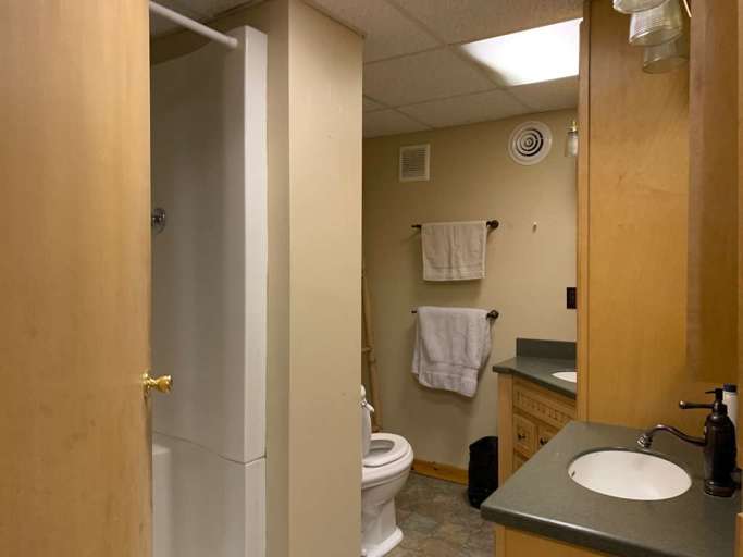 first level full bathroom