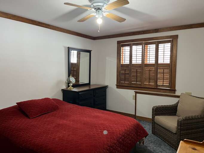 first floor queen bedroom