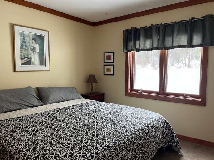 king bedroom on second floor