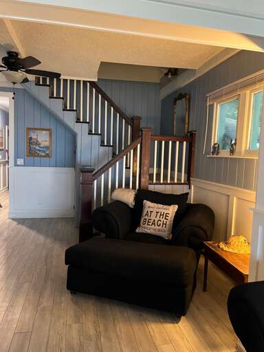 Cozy up and read a book with a lake view