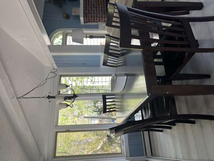 extra dining area with lake views.