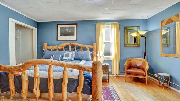 King bed first floor bedroom King bed first floor bedroom