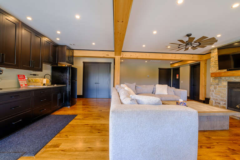 First floor gathering room - great for extended family or kids First floor gathering room - great for extended family or kids