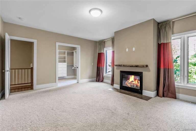 Master Bedroom  with gas fireplace Master Bedroom  with gas fireplace