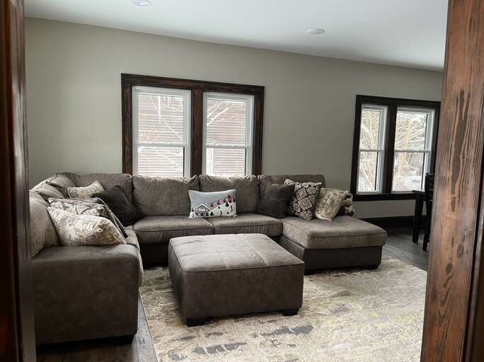 cozy up with a movie and a cup of coffee